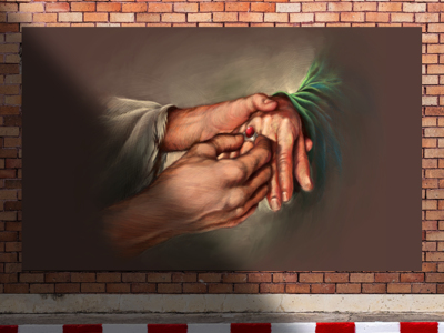 نقاشی-با-کیفیت-دست-حضرت-علی-علیه-السلام
